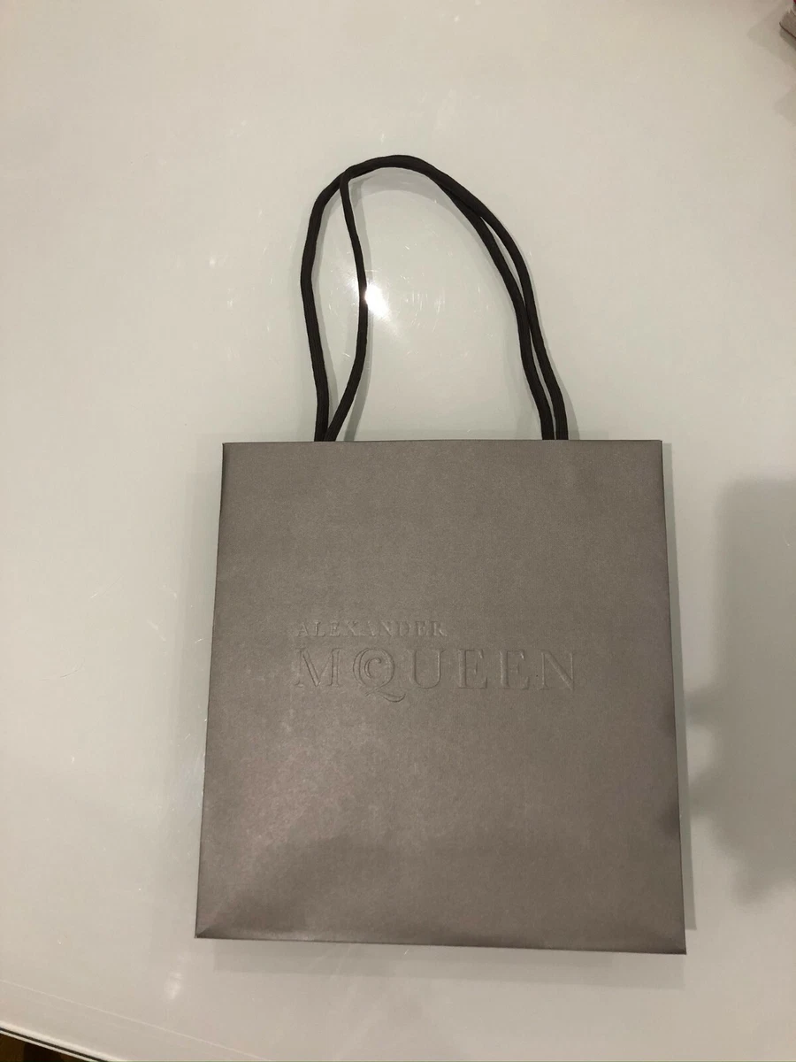 Alexander McQueen Paper Bag 26 x 26cm eBay