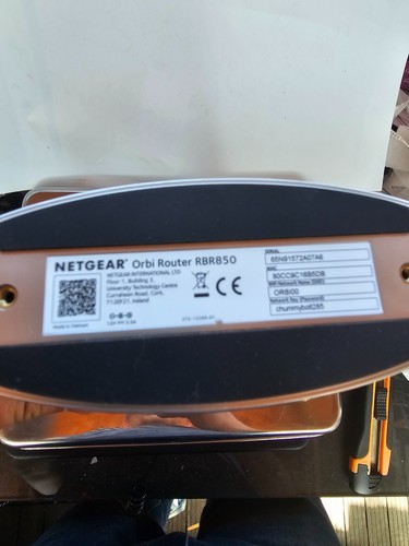 NETGEAR Orbi RBR850 router tri-band WiFi 6 AX6000 - Afbeelding 6 van 10