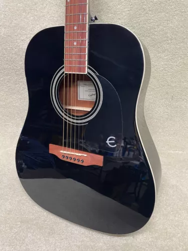 Epiphone Songmaker DR-100 Ebony Acoustic Guitar MINT