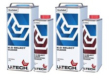 UTECH AkzoNobel U-TECH 4.0 Select Clear Coat Med Harden - Two 1.25 Gallon Kits
