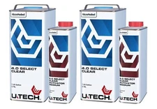 UTECH AkzoNobel U-TECH 4.0 Select Clear Coat Med Harden - Two 1.25 Gallon Kits