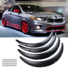 4pcs Fender Flares For Honda Accord 2013-2017 Wide Body Kit Wheel Arches Black