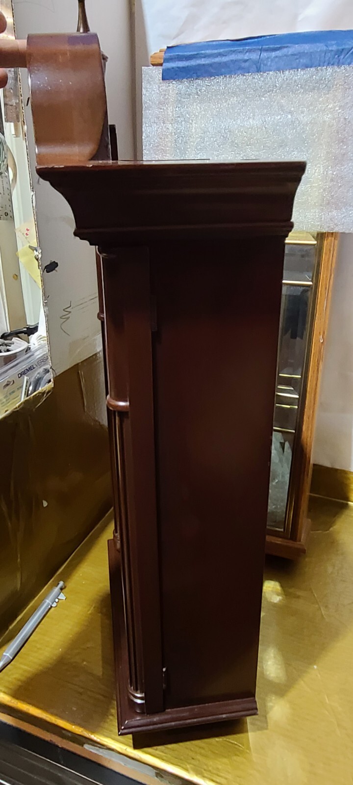 Howard Miller Fenwick Wall Clock, Windsor Cherry 620158 eBay