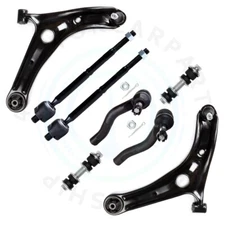 8x Front Lower Control Arm Sway Bar Tie Rod End Kit Fits 2000-2005 Toyota Echo