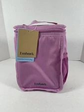Embark Insulated Lunch Box Pink NEW