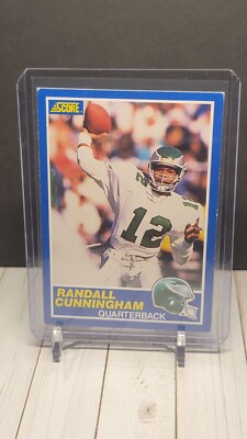 1989 Score NFL #75 Randall Cunningham Philadelphia Eagles 