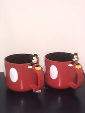 Disney Mickey Mouse Plastic Child Cups, Dishwasher Safe, See Picture