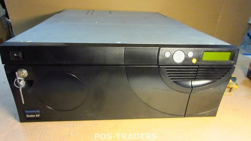 QUANTUM SCALAR 24 Tape Library 24-Slots 2-Drives Bandlaufwerk- EXCL TAPE DRIVES