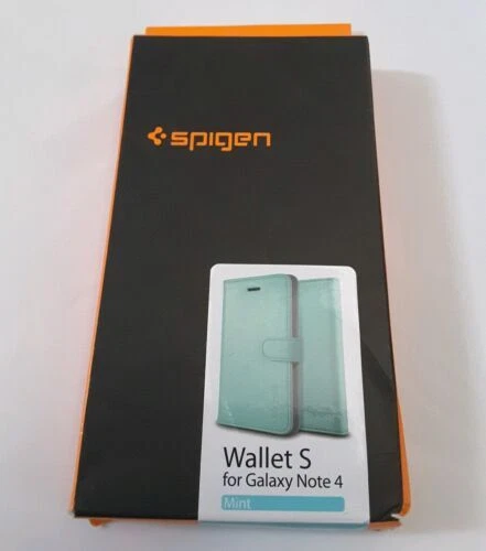 Teléfono celular casos de cartera para Spigen Samsung Galaxy Note 4