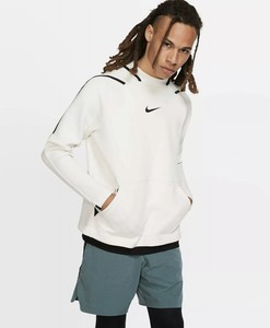 nike men's white hoodie