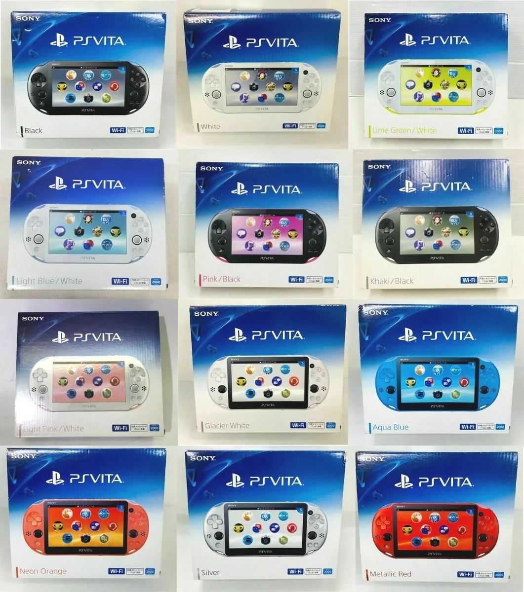 PS Vita PCH-2000 Sony Playstation Vita Various Colors Unused | eBay