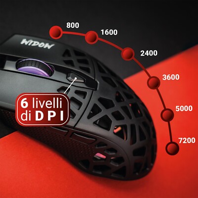 1 pezzo Mouse da gioco con filo, design a nido d'ape con ventilazione, cover posteriore sostuibile, retroilluminazione RGB, connessione USB plug and play, mouse ottico | SHEIN ALIA