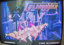 Goldrunner game for the Commodore Amiga microdeal tested - working 1987