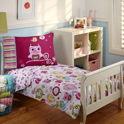 owl bedding for girl