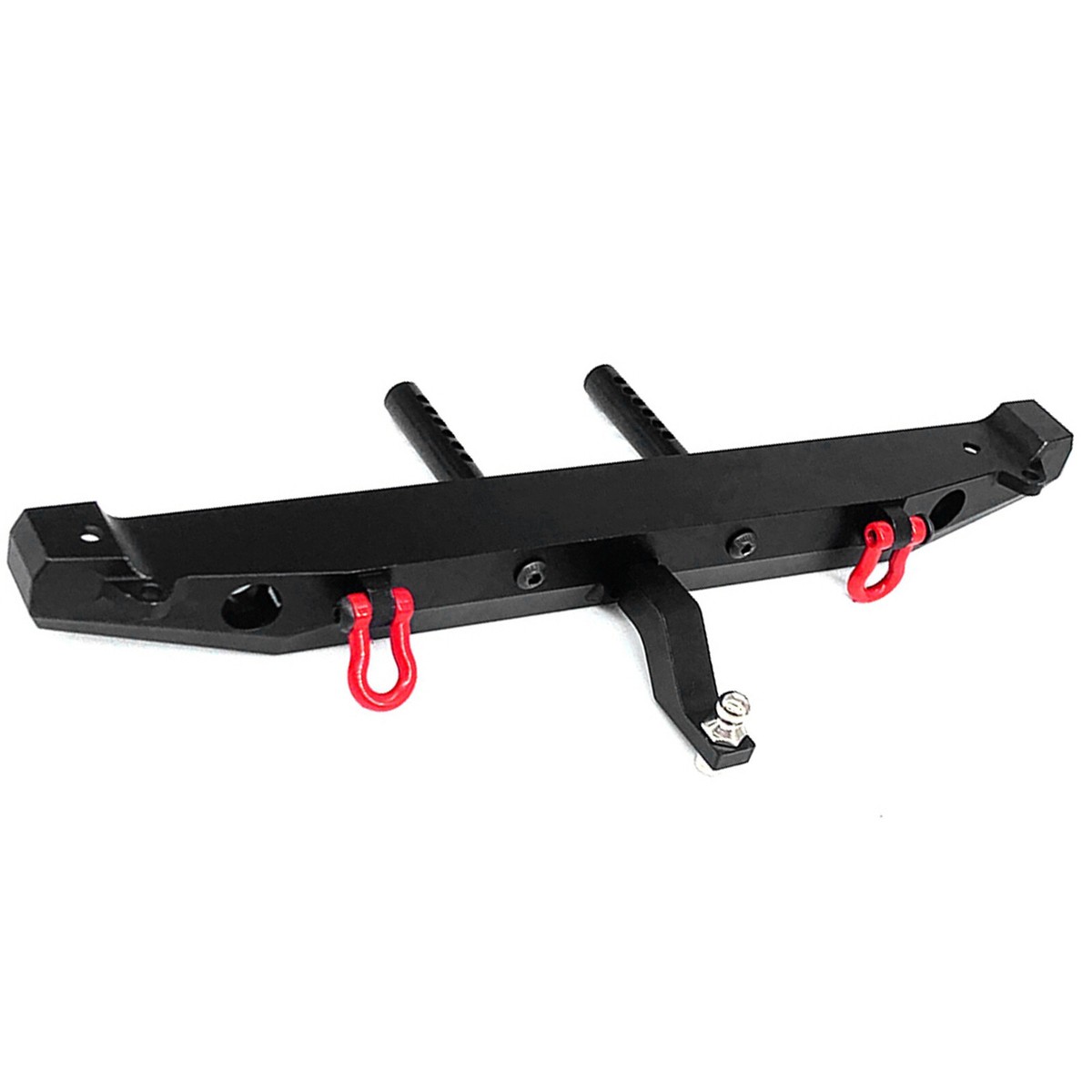 Alu-Stoßstangenhalter Vorne & Hinten Für Axial SCX10 II AX90046/47 – 1/10 RC Crawler, Schwarz