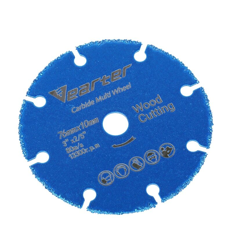 3in/76mm Metal Wood Cutting Circular Saw Blade, Diamond TCT , Bore 3/8in 2/5in