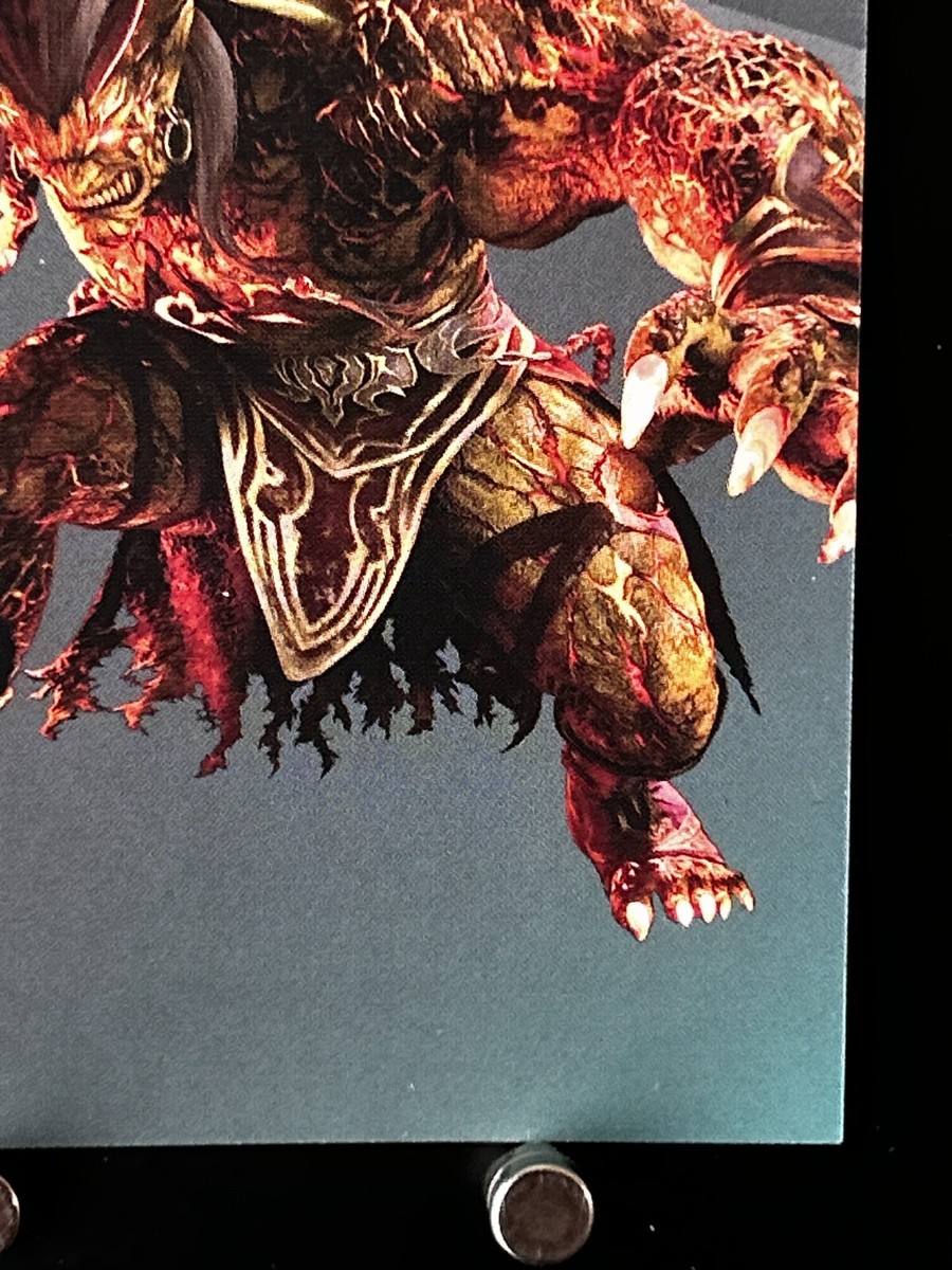 Ifrit FINAL FANTASY VII Anniversary Art Museum Card 1-037 Japanese FF VII  GAME