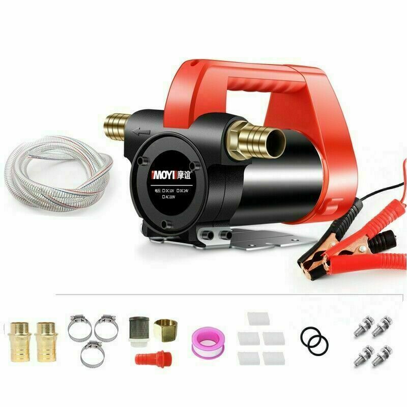 Electric DC 24V Oil Pump Fuel Diesel Extractor Transfer Suction Pump for Car