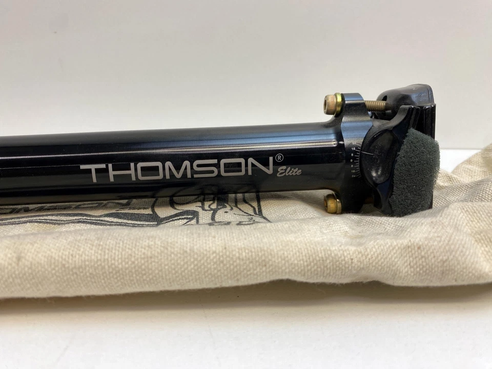Nuevo tija de sillín de bicicleta Thomson ELITE 330mm 29.0mm negra Foto 2 de 4