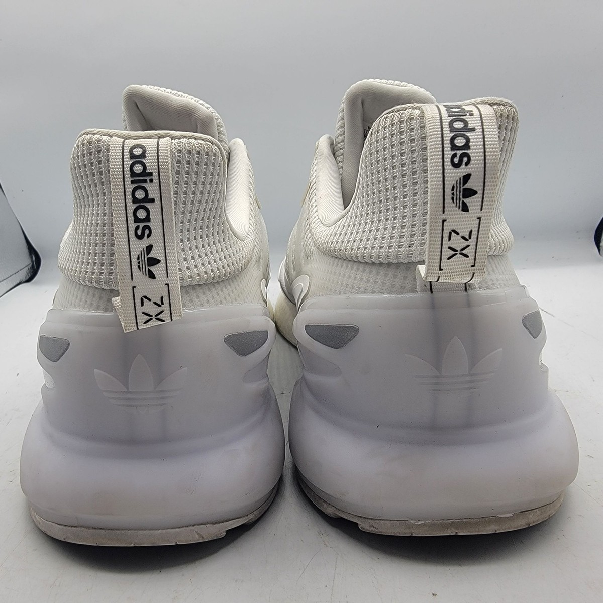 Adidas ZX 2K Boost 2.0 Men 10.5 White Athletic Sneaker Running