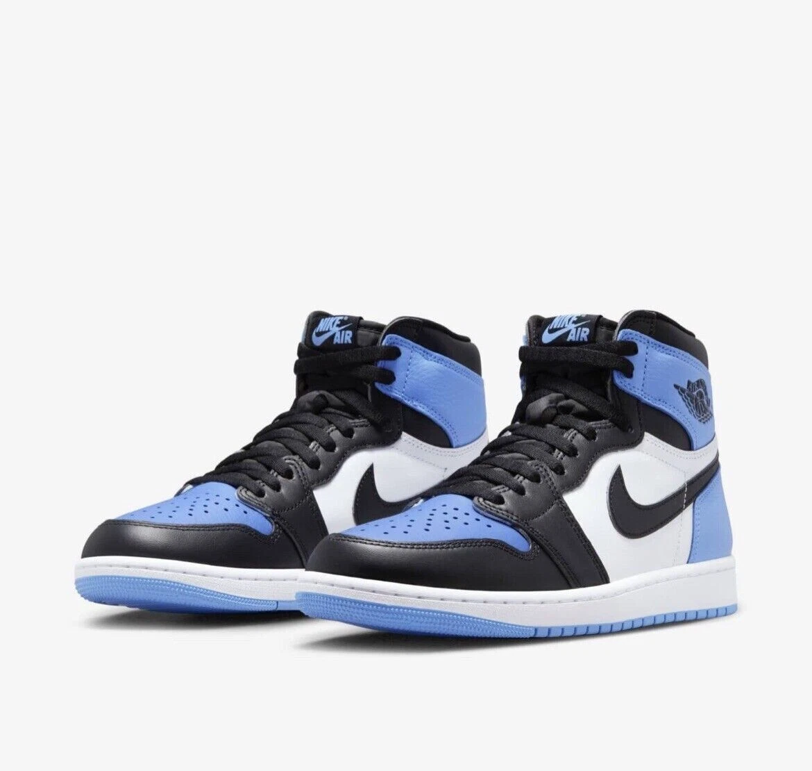 Nike Air Jordan 1 Retro High OG UNC Toe DZ5485-400 Size 10, 10.5