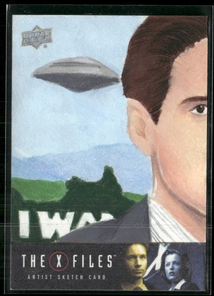 X-Files Monsters of the Week 2-Piece Sketch 1/1 - Fox Mulder - Madison Emerick - Image 2 of 4