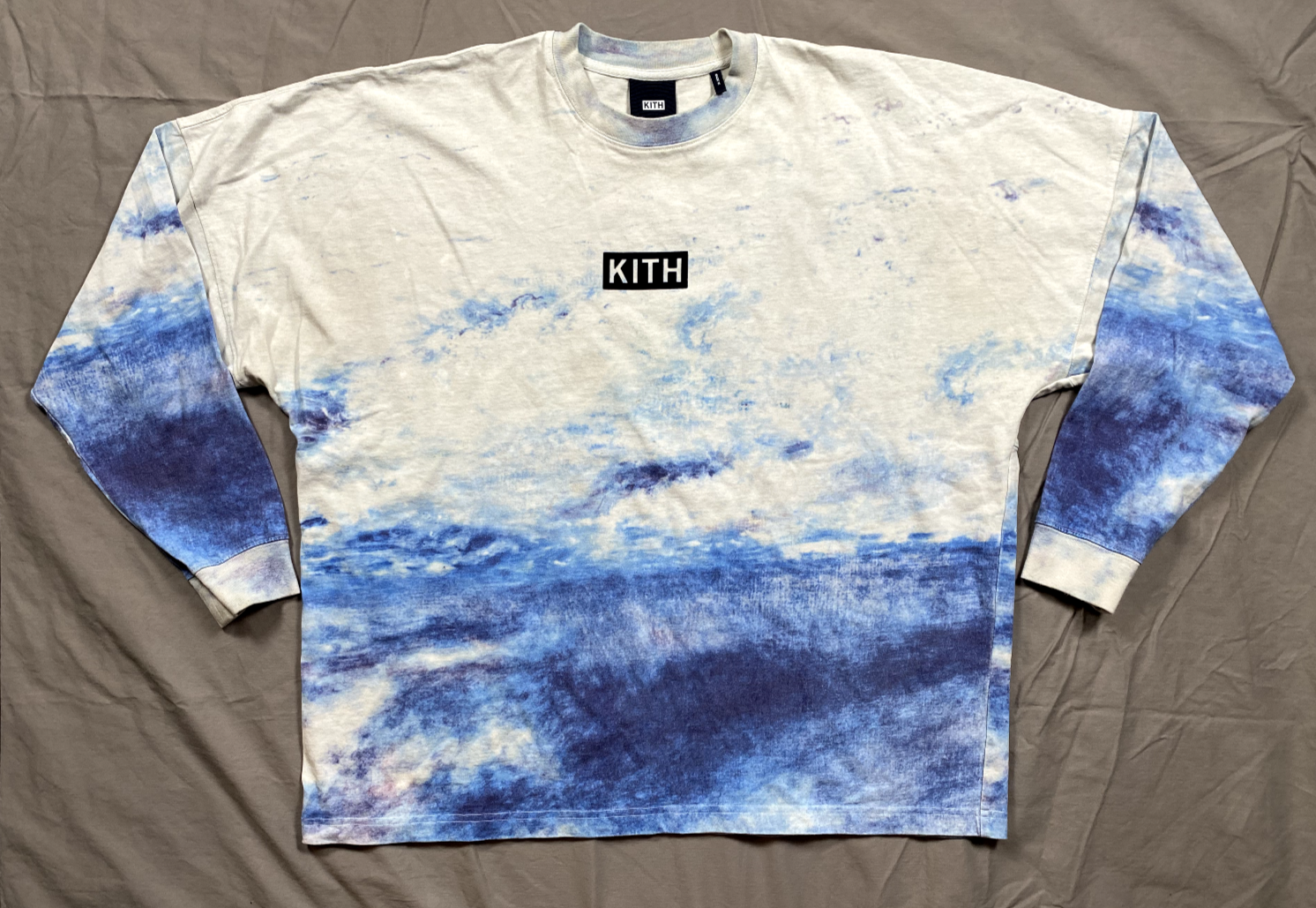 White×Blue【Sサイズ】Kith Design Studios Spirit Tee