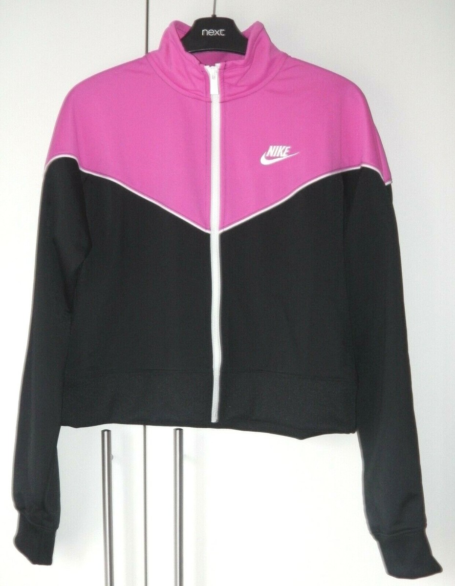 BNWOT WOMENS NIKE TRACKSUIT JACKET MEDIUM 10/12 COAT JOGGER TRACK TOP  T-SHIRT