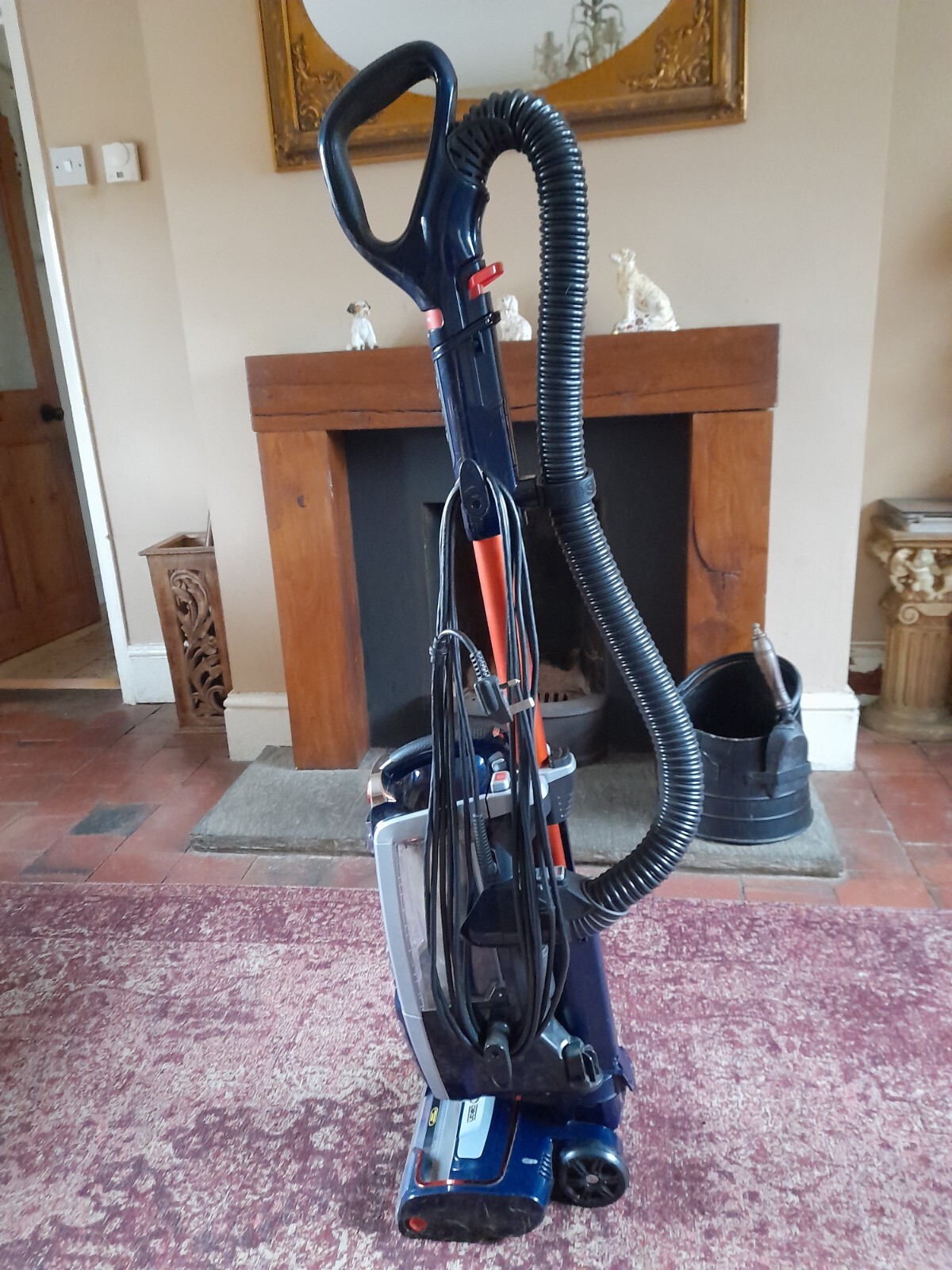 Shark NZ801UKT Navy/Orange Upright Vacuum Cleaner 622356235280 eBay