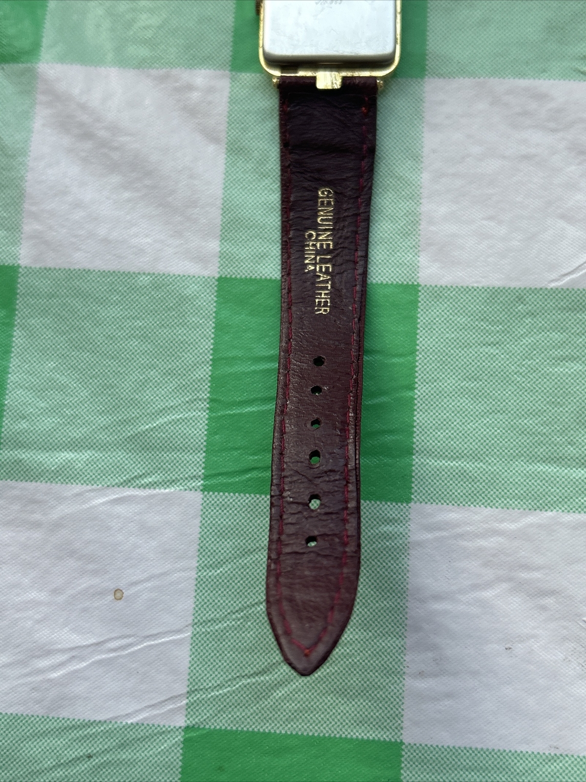 MARCEL RECTANGULAR LADY'S LIQUID QUARTZ ANALOG WA… - image 7