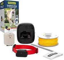 PetSafe Stubborn Dog In-Ground Pet Fence Electric Fence for Stubborn Dogs 500 Ft