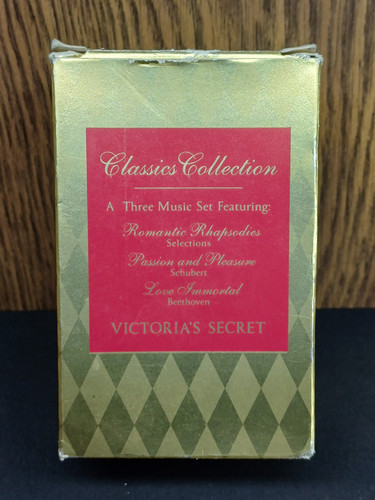 Vintage Victoria’s Secret Three Cassette Tape Music Set Classics Collection Roma - Picture 1 of 3