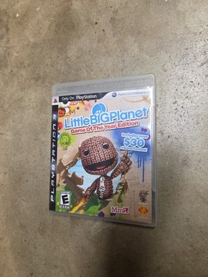 Little Big Planet -- Game of the Year Edition PS3, complete game!  free ship
