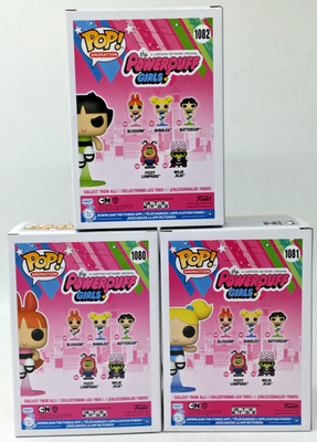 Funko POP! パワーパフガールズ3体セット 1080 1081 1082 Funko Pop! Powerpuff Girls Blossom #1080 Buttercup #1082 Bubbles