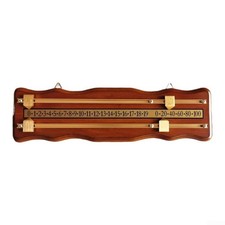 Snooker scoreboard made of wood, easy to read, manual; Billiard scoreboard made