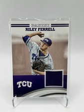 Riley Ferrell - 2016 Panini Collegiate TCU Jersey - Flat S/H