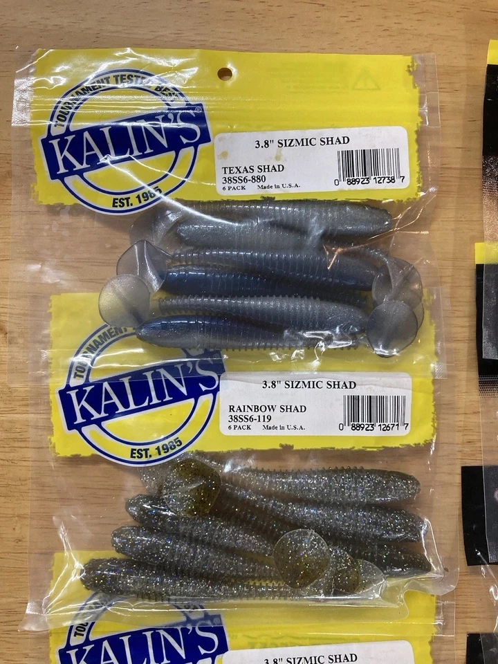 Lote Swimbait Kalin’s, Netbait, Havoc y Xcite (Lote de 13) Foto 2 de 4