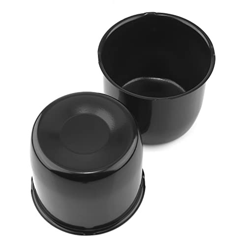 2Pcs 4.25inch Trailer Wheel Center 2Pcs 4.25" Hub 3.66" H, Black 2Pcs Black - Picture 3 of 7