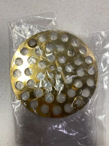 Signature SH601BG 4.5" Round Screw-In Shower Drain Cover - Brushed Gold - Picture 1 of 2