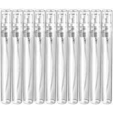 10 Pack 10ml Plastic Spray Bottle Refillable Small Empty Sample Containers