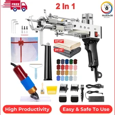 Rug Tufting Gun with Carpet Trimmer Kit - Tuft Gun With Tufting-Shears, 2 in 1