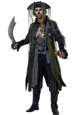 Barnacle Men Bill Undead Swashbuckling Pirate Costume Halloween 5124-029