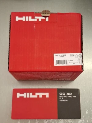 1200 Clous HILTI X-C 39 G3 MX HILTI GC 42 (02.09.2026) 39mm Cloueur HILTI GX 3 - Bild 1 von 4