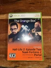 The Orange Box Xbox 360 Game+Case+Booklet. Works. Ships In Media Box