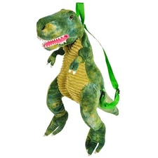 Rhode Island Novelty 20" Dino Backpack T-Rex , Green
