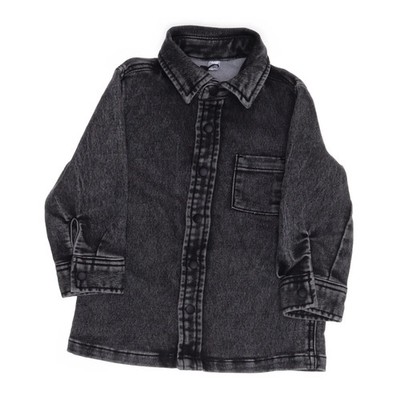 Zeeman, Jeanshemd, Größe: 92, Grau, Baumwolle/Elasthan/Polyester #Xq8