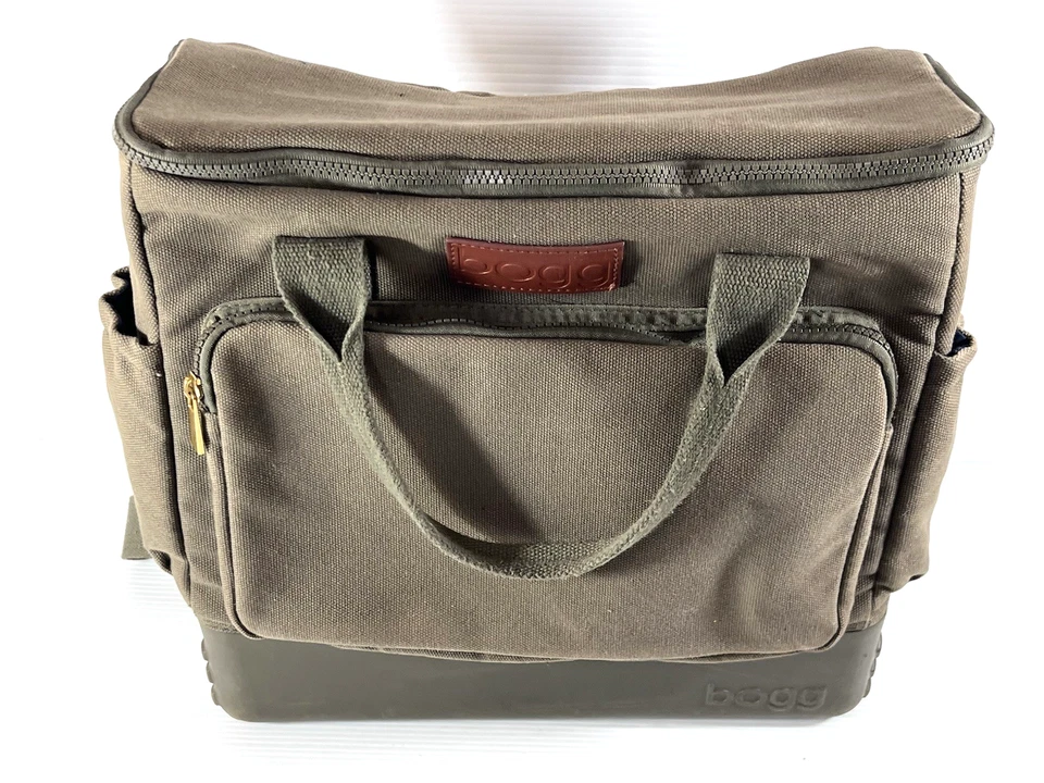 Bogg холст путешествий рюкзак сумка на молнии - оливковый вы зеленый - Изображение 2 из 4