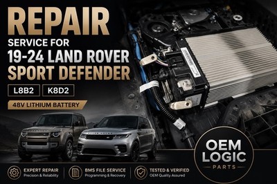 Repair Service For 19-24 Land Rover Sport Defender L8B2 K8D2 48V Lithium Battery