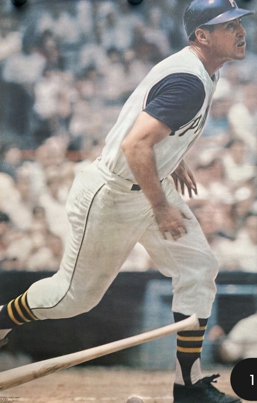  BILL MAZEROSKI 1968 Sports Illustrated Poster 24x36 UNOPENED MINT SEALED  