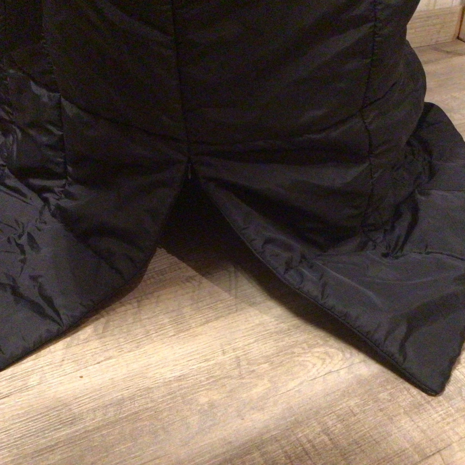 IN LINEA Übergang- Mantel, Gr. 44, in Schwarz, Reißverschlüsse, Top Zustand. - Bild 4 von 4